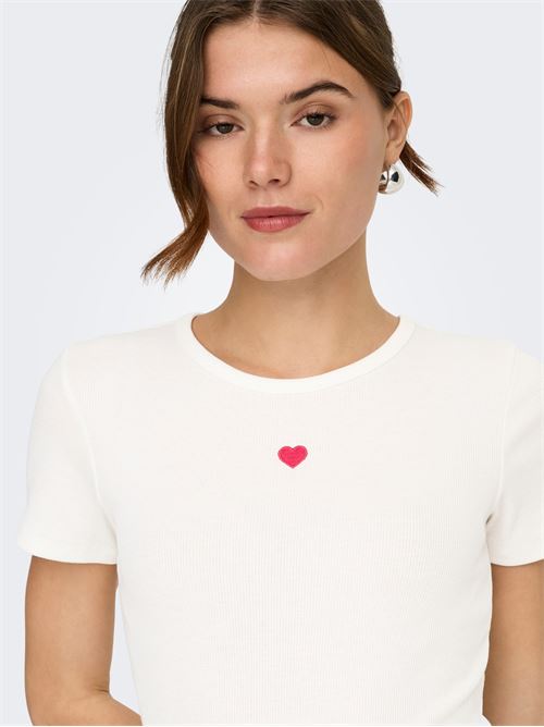  ONLY | 15342939/Cloud Dancer RED HEART